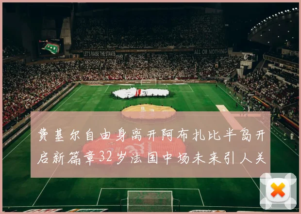 费基尔自由身离开阿布扎比半岛开启新篇章32岁法国中场未来引人关注